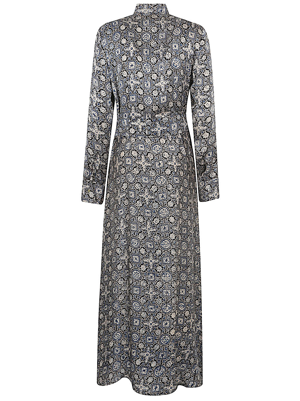 OBIDI Dresses Blue Silk