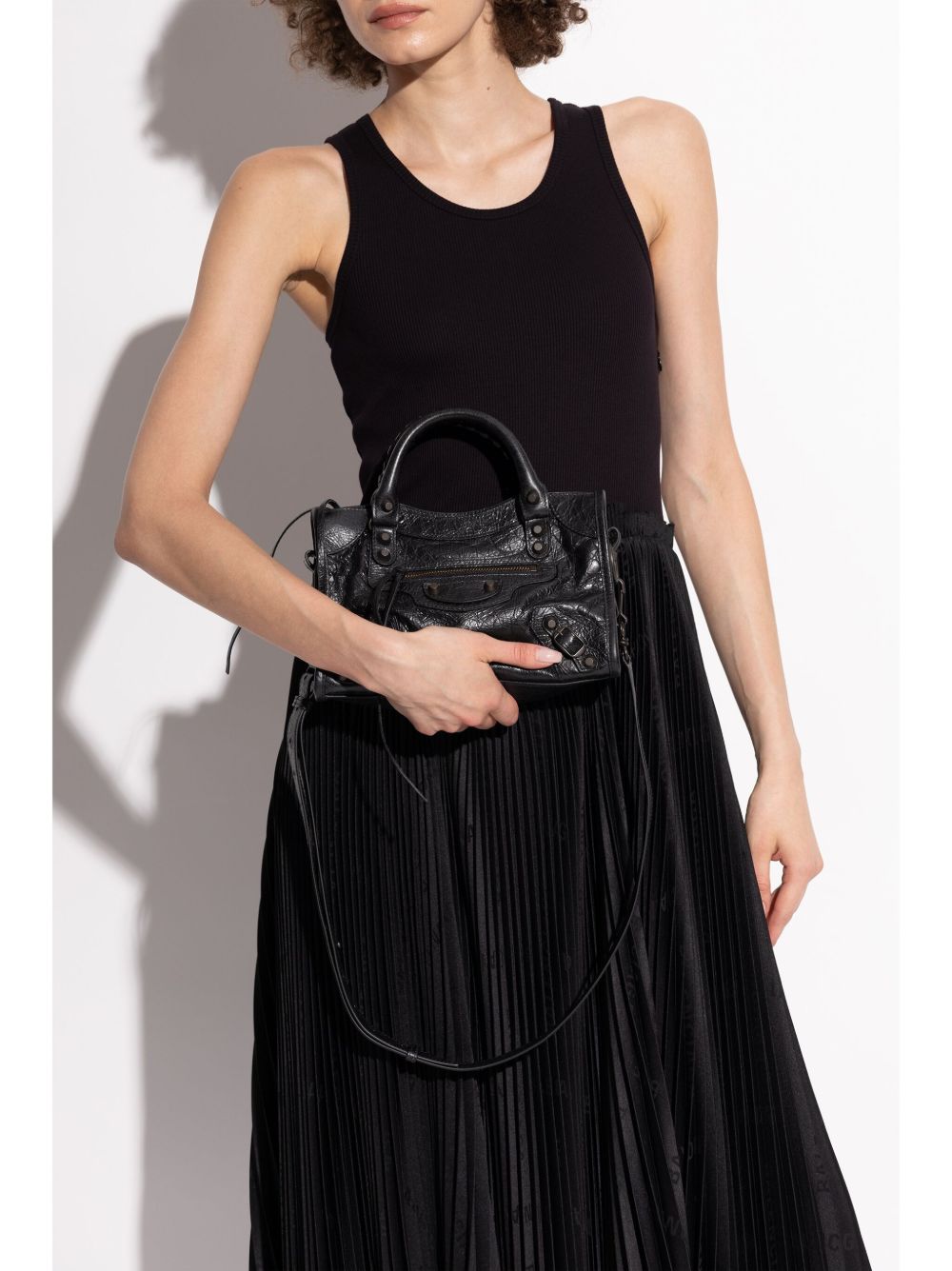 Balenciaga Bags Black Lambskin