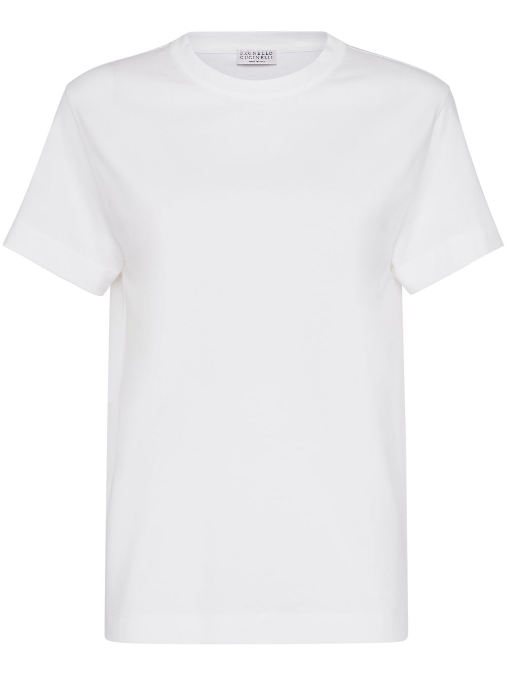 Brunello Cucinelli T-Shirts And Polos Bianco Cotton