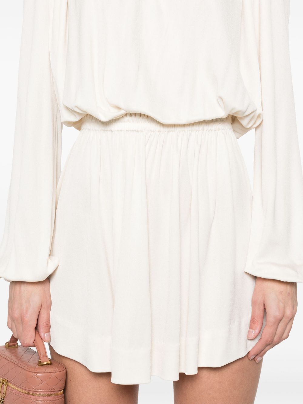 Saint Laurent Dresses White Viscose