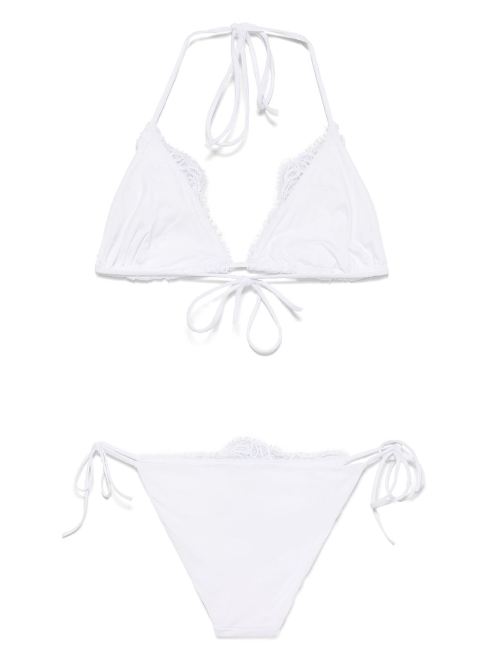 Ermanno Scervino Sea Clothing White Polyamide Elastane
