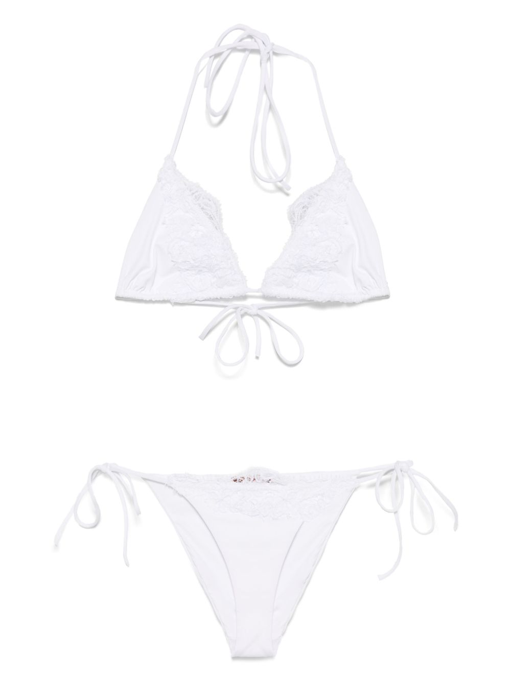 Ermanno Scervino Sea Clothing White Polyamide Elastane