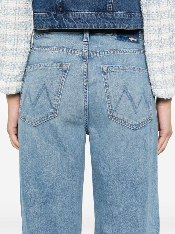 Mother Jeans Clear Blue Cotton