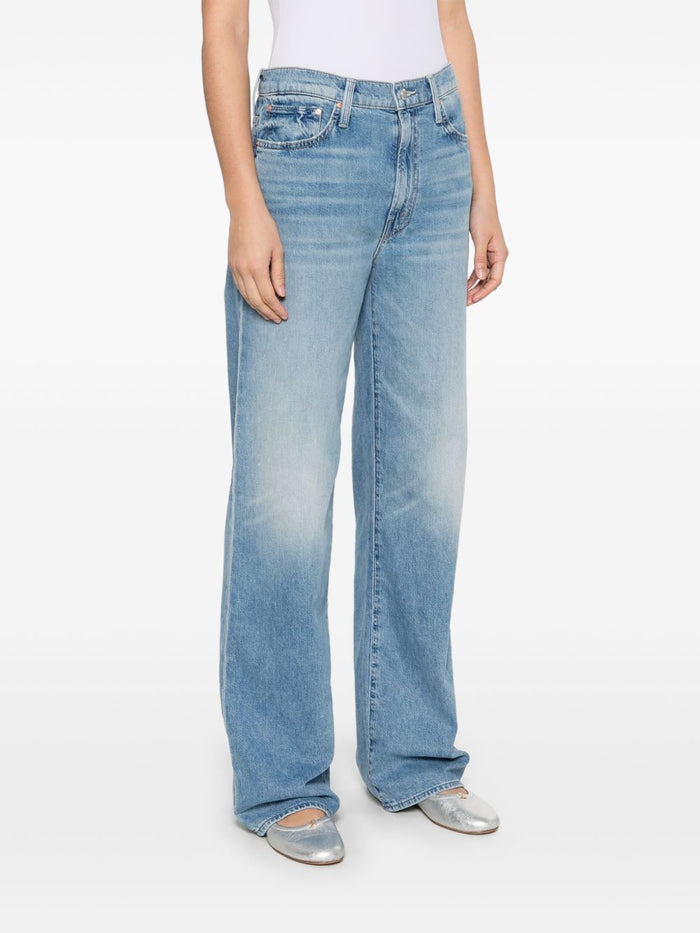 Mother Jeans Clear Blue Cotton