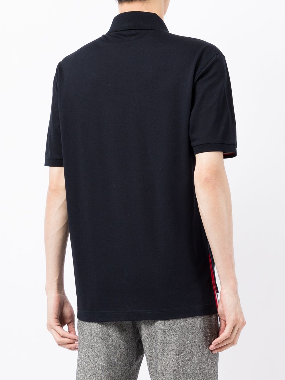 Thom Browne T-Shirts And Polos Blue Cotton