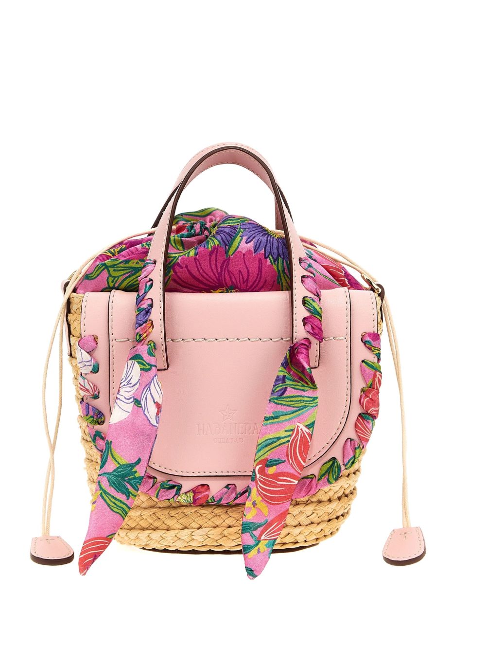 Cuba Lab Bags Lilac Raffia