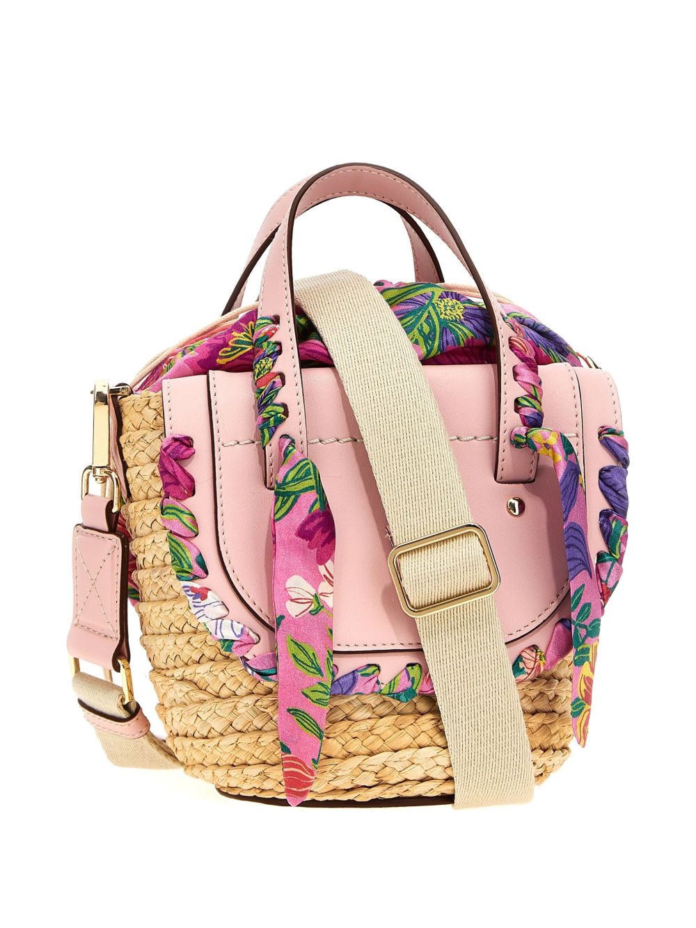 Cuba Lab Bags Lilac Raffia