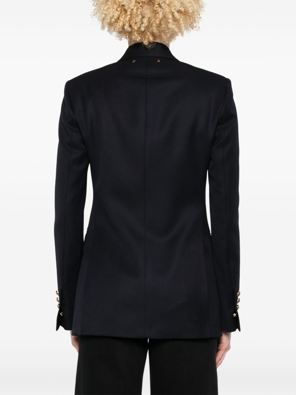 Golden Goose Coats Blue Outer: Polyester