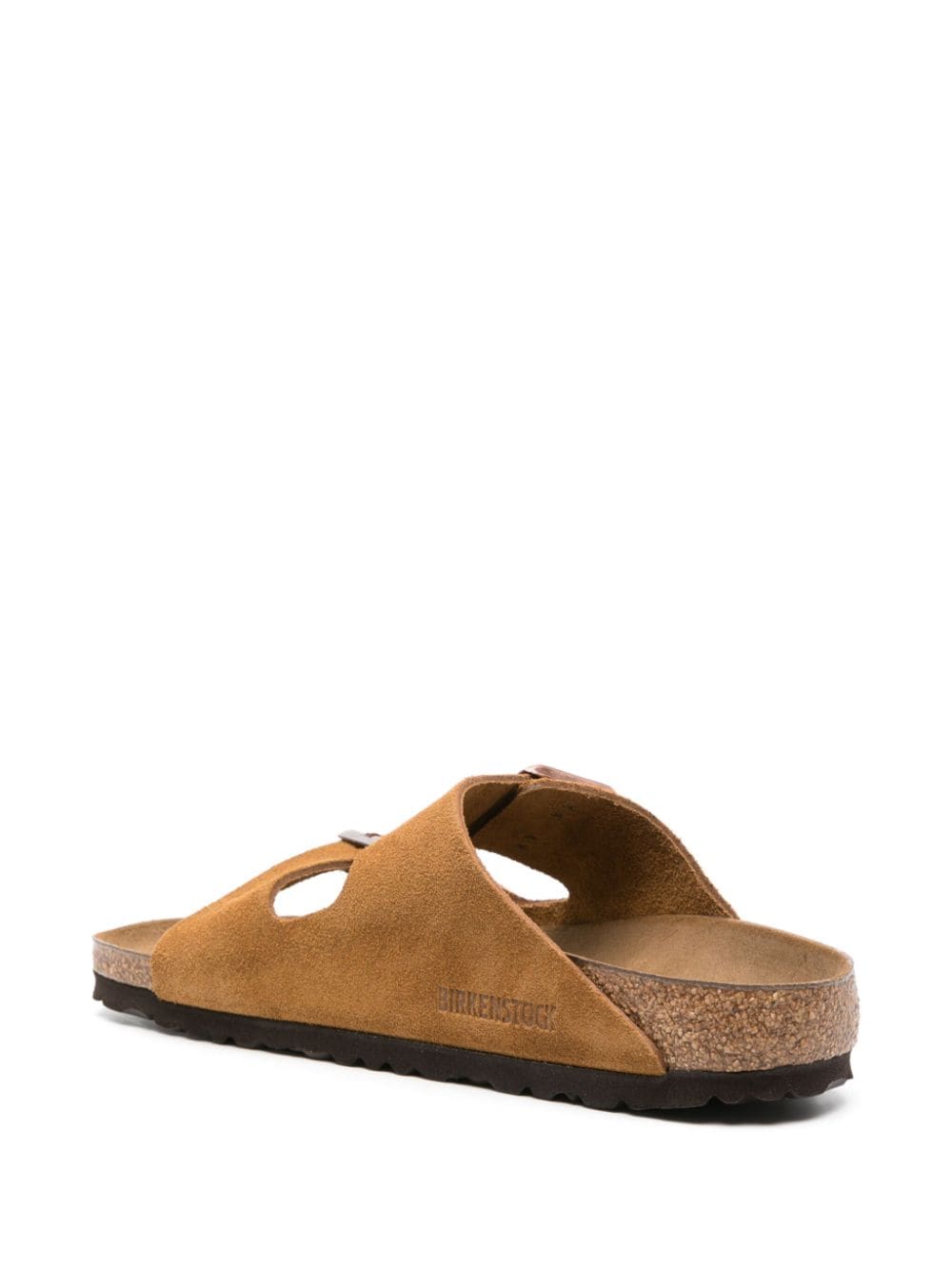 Birkenstock Sandals Leather Brown Suede