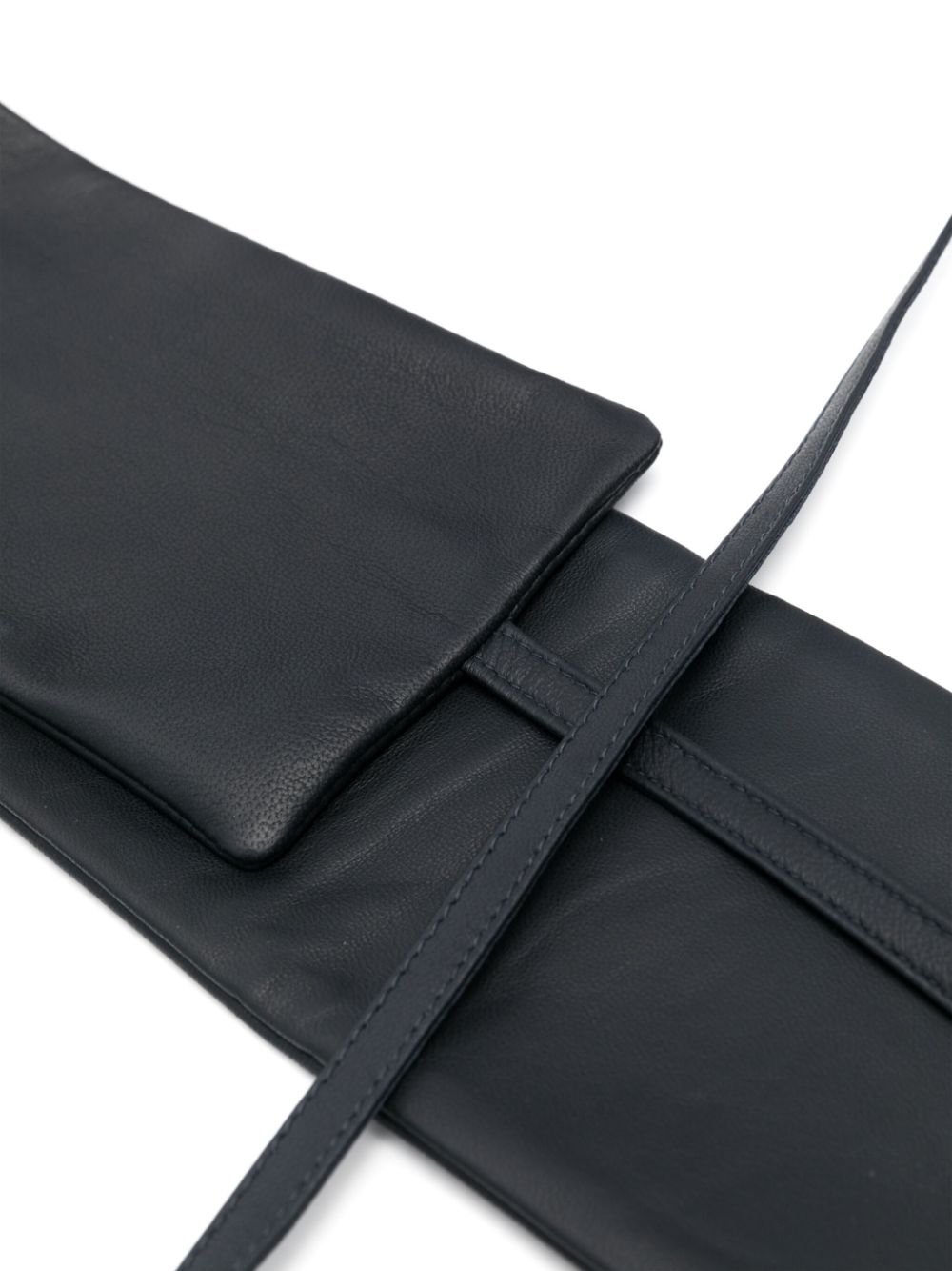 Furling By Giani Belts Blue Calf Leather