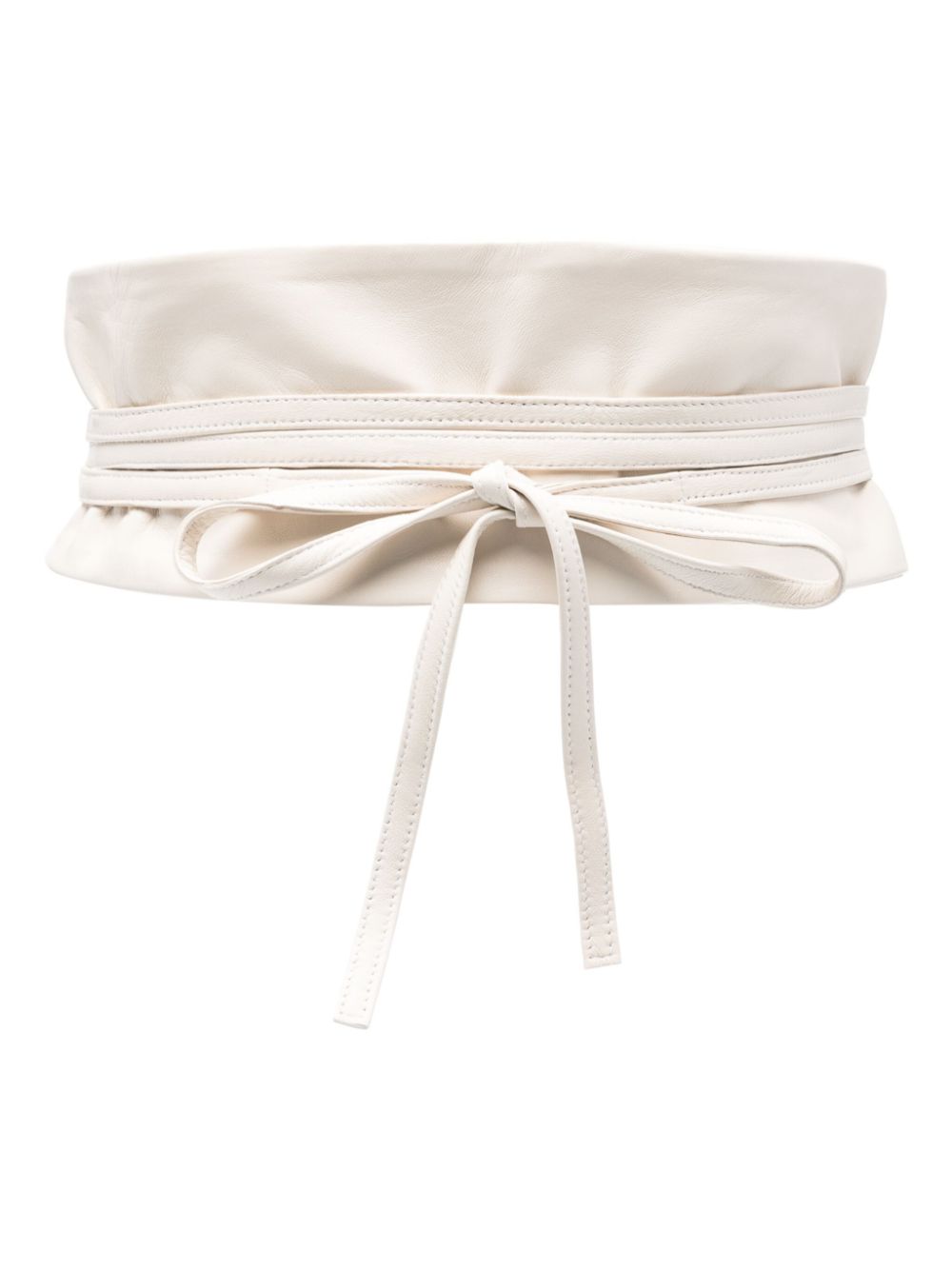 Furling By Giani Belts White Calf Leather