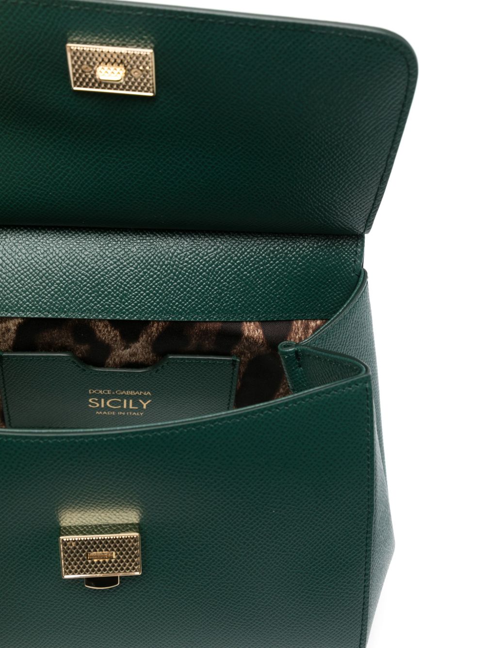 Dolce & Gabbana Bags Verde Scuro Calf Leather
