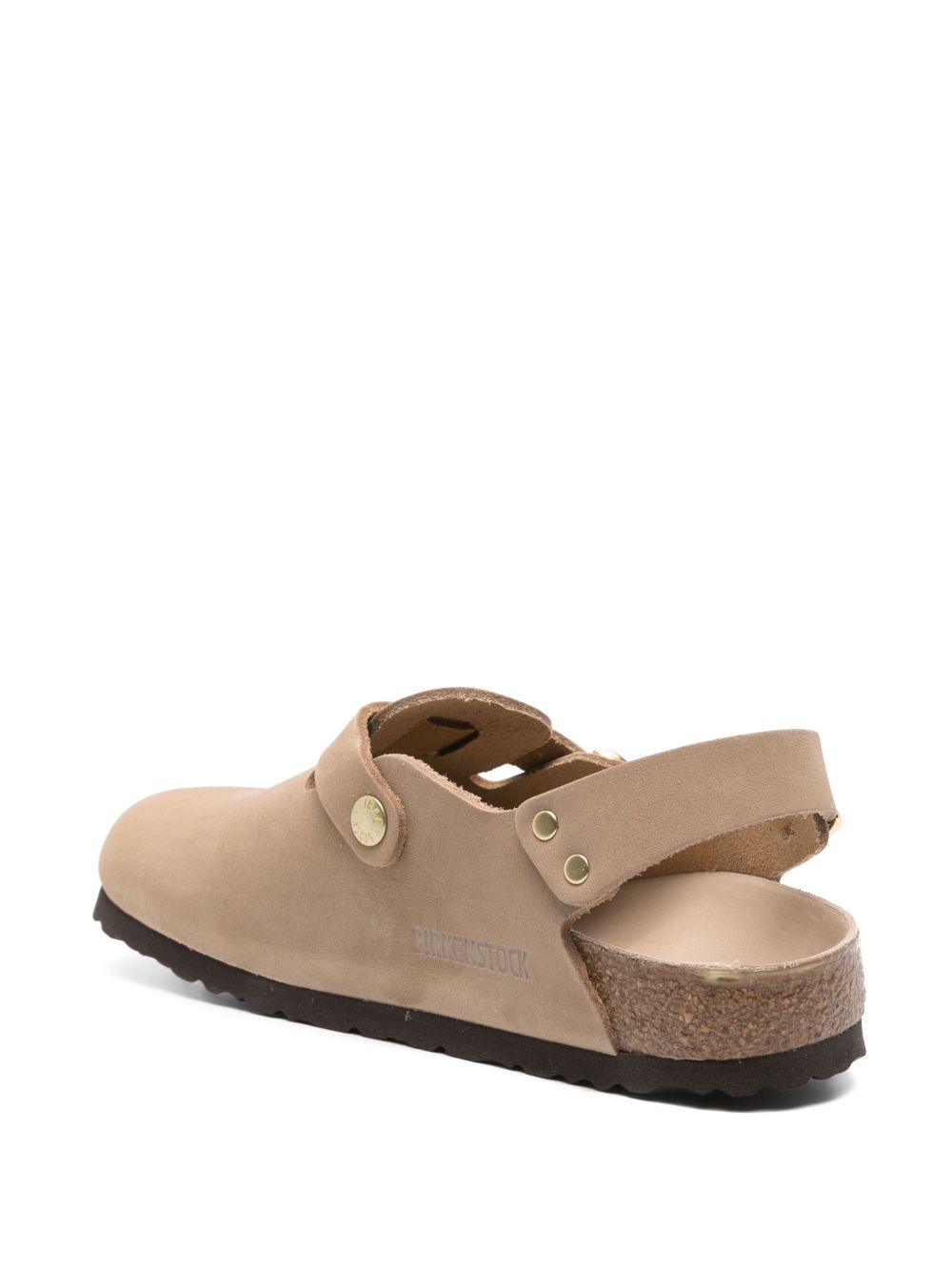 Birkenstock Sandals Beige Calf Leather