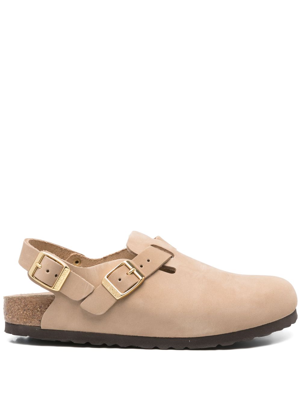 Birkenstock Sandals Beige Calf Leather