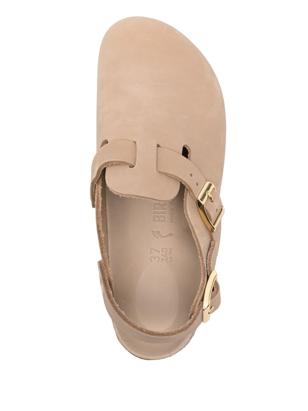 Birkenstock Sandals Beige Calf Leather
