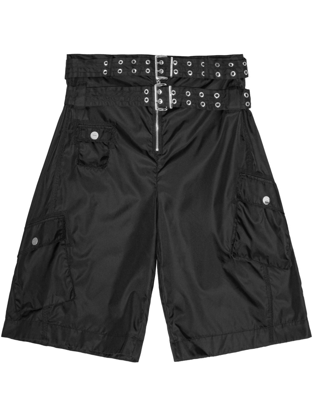 Ganni Shorts Black Fabric