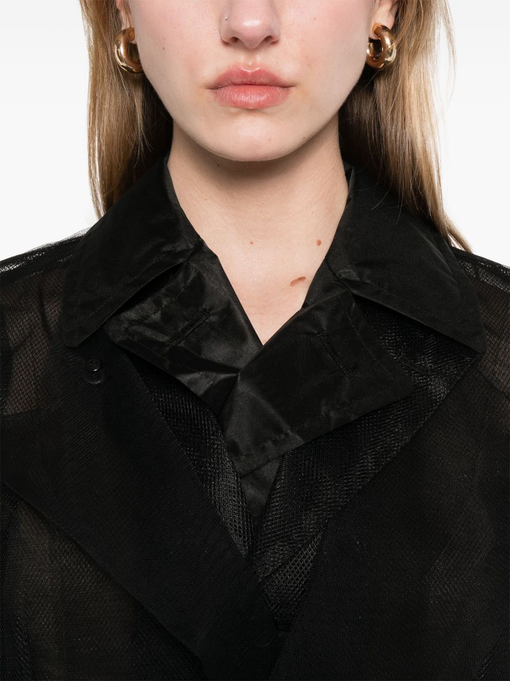 Comme Des Garcons Jackets Black Nylon
