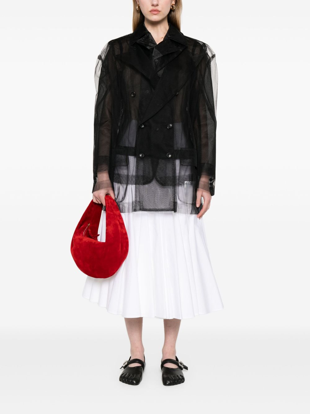 Comme Des Garcons Jackets Black Nylon