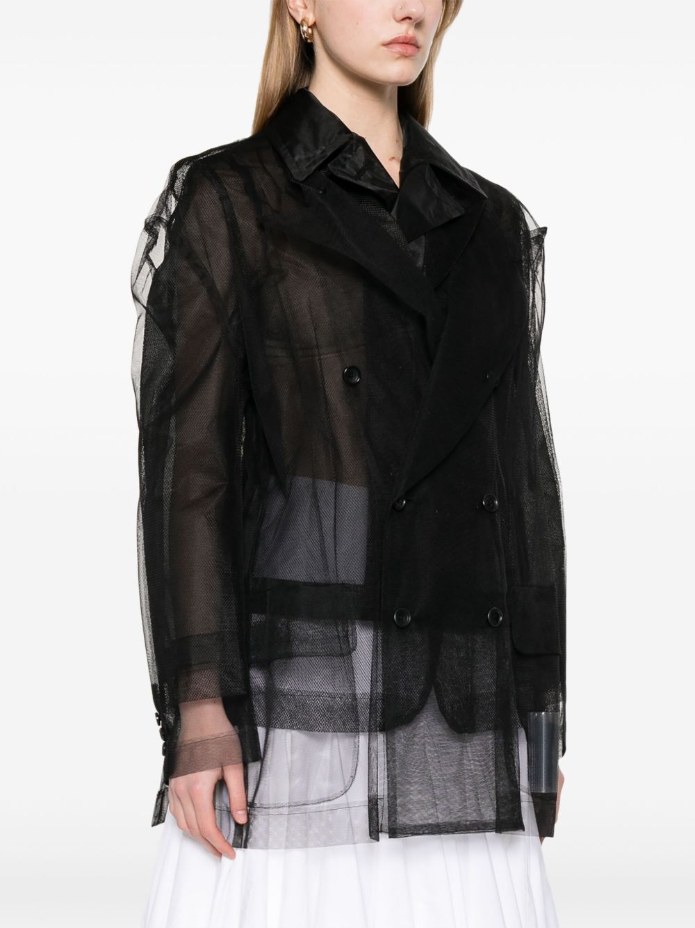 Comme Des Garcons Jackets Black Nylon