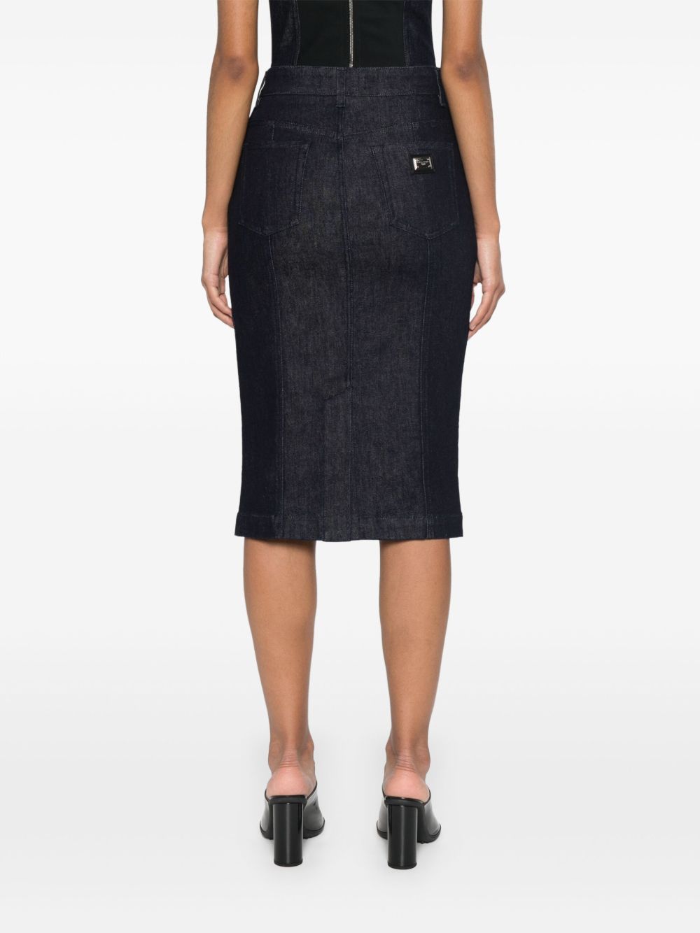 Dolce & Gabbana Skirts Blue Cotton