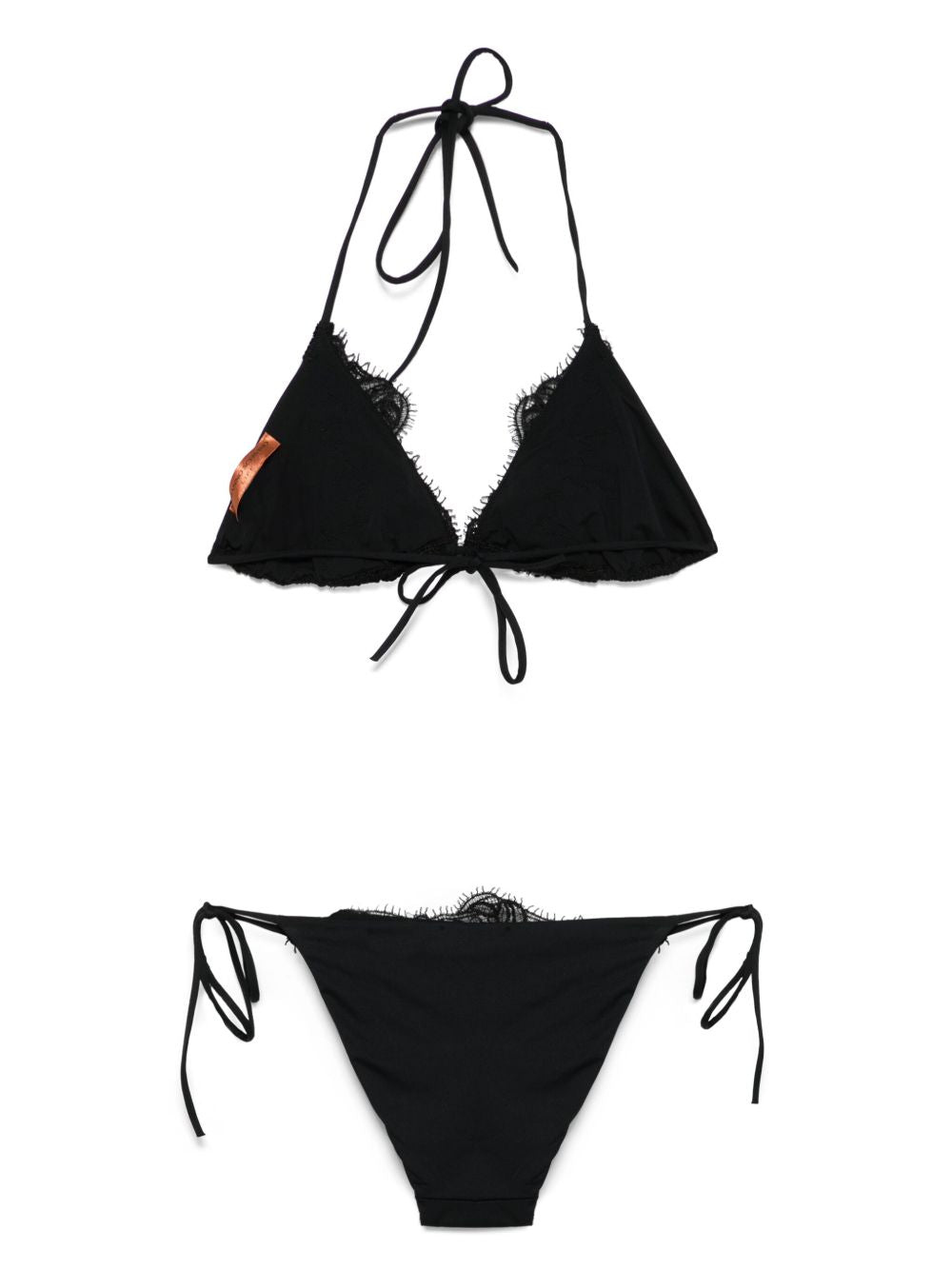Ermanno Scervino Sea Clothing Black Polyamide Elastane