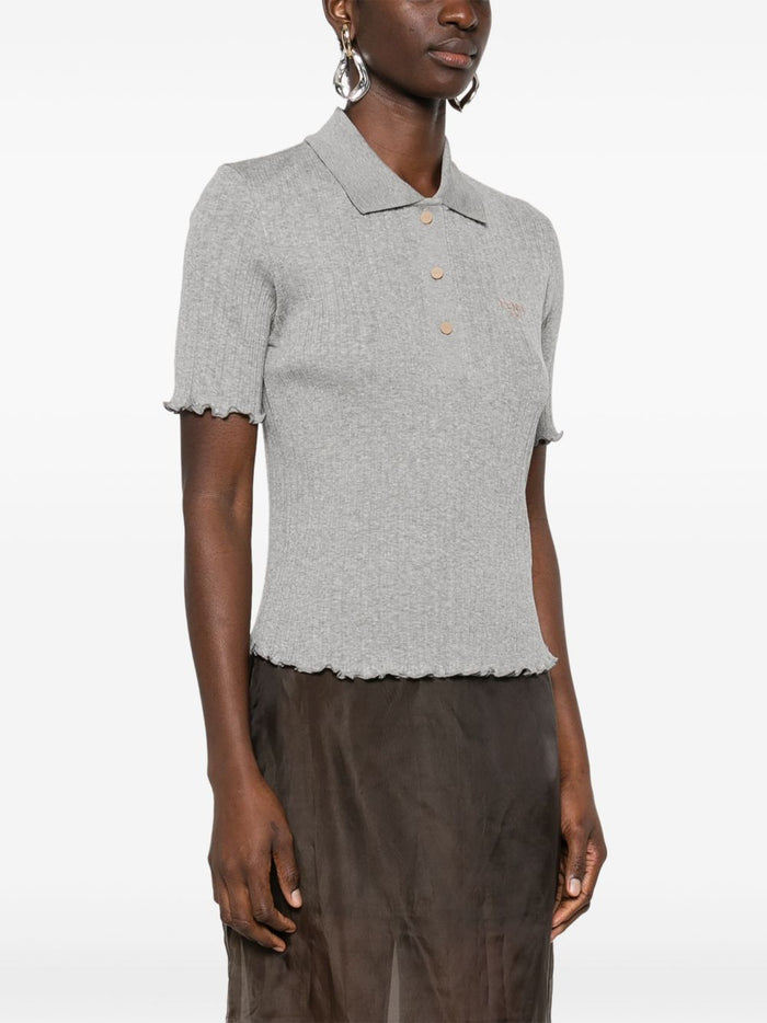 Fendi T-Shirts And Polos Grey Cotton