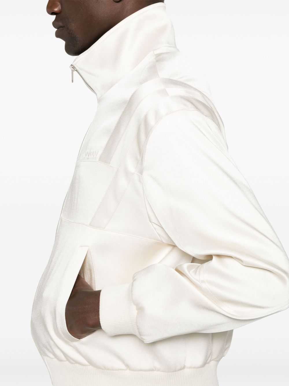 Saint Laurent Coats White Acetate Viscose