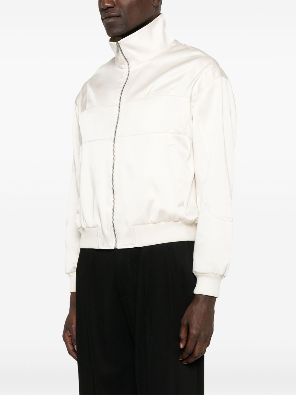 Saint Laurent Coats White Acetate Viscose