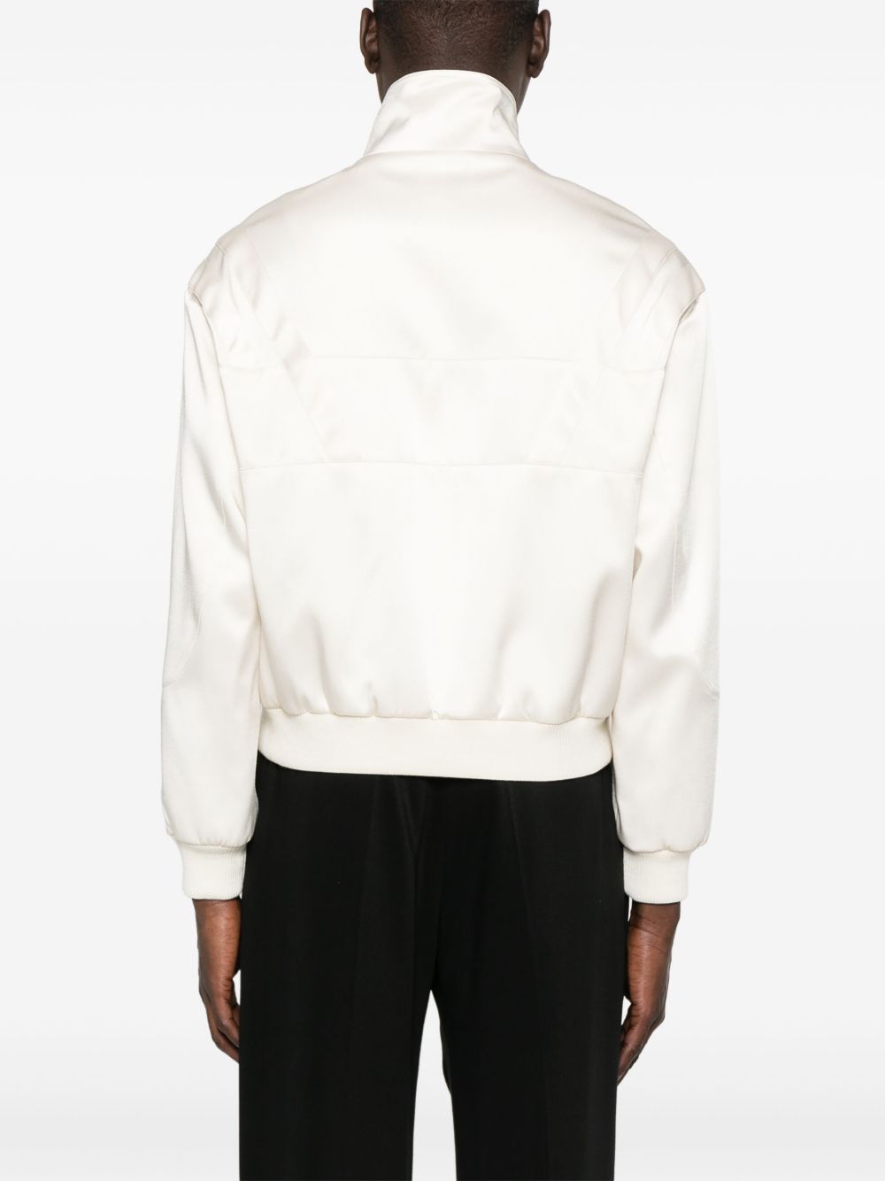Saint Laurent Coats White Acetate Viscose