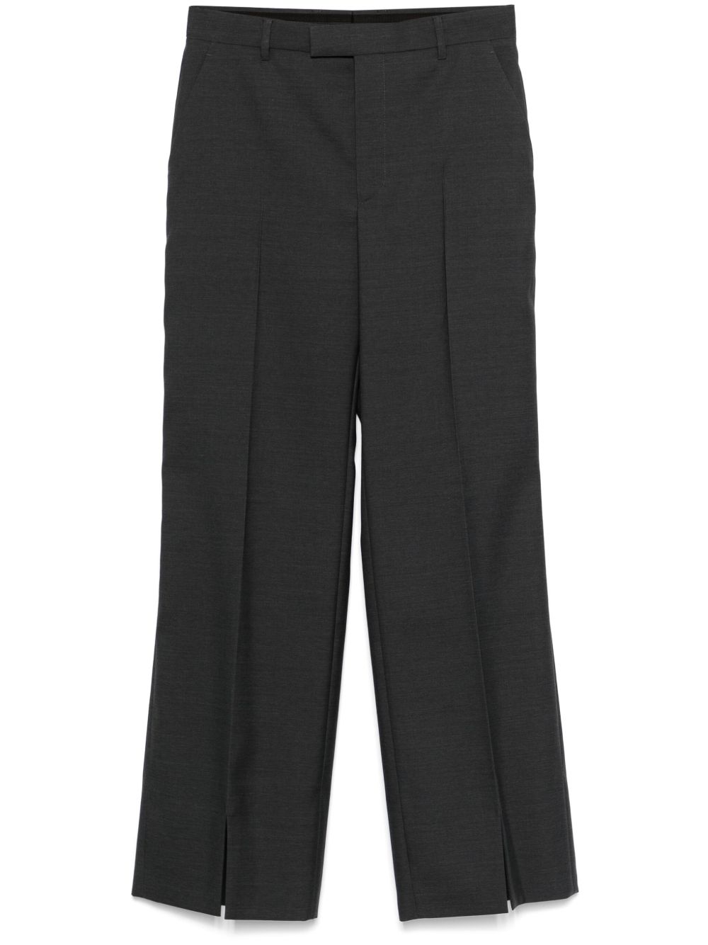 Gucci Trousers Grey Wool