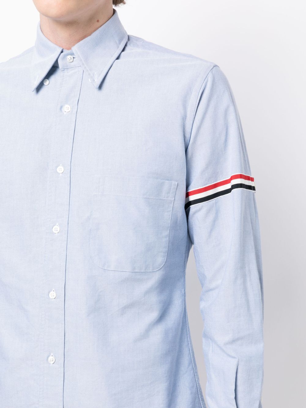 Thom Browne Shirts Clear Blue Cotton