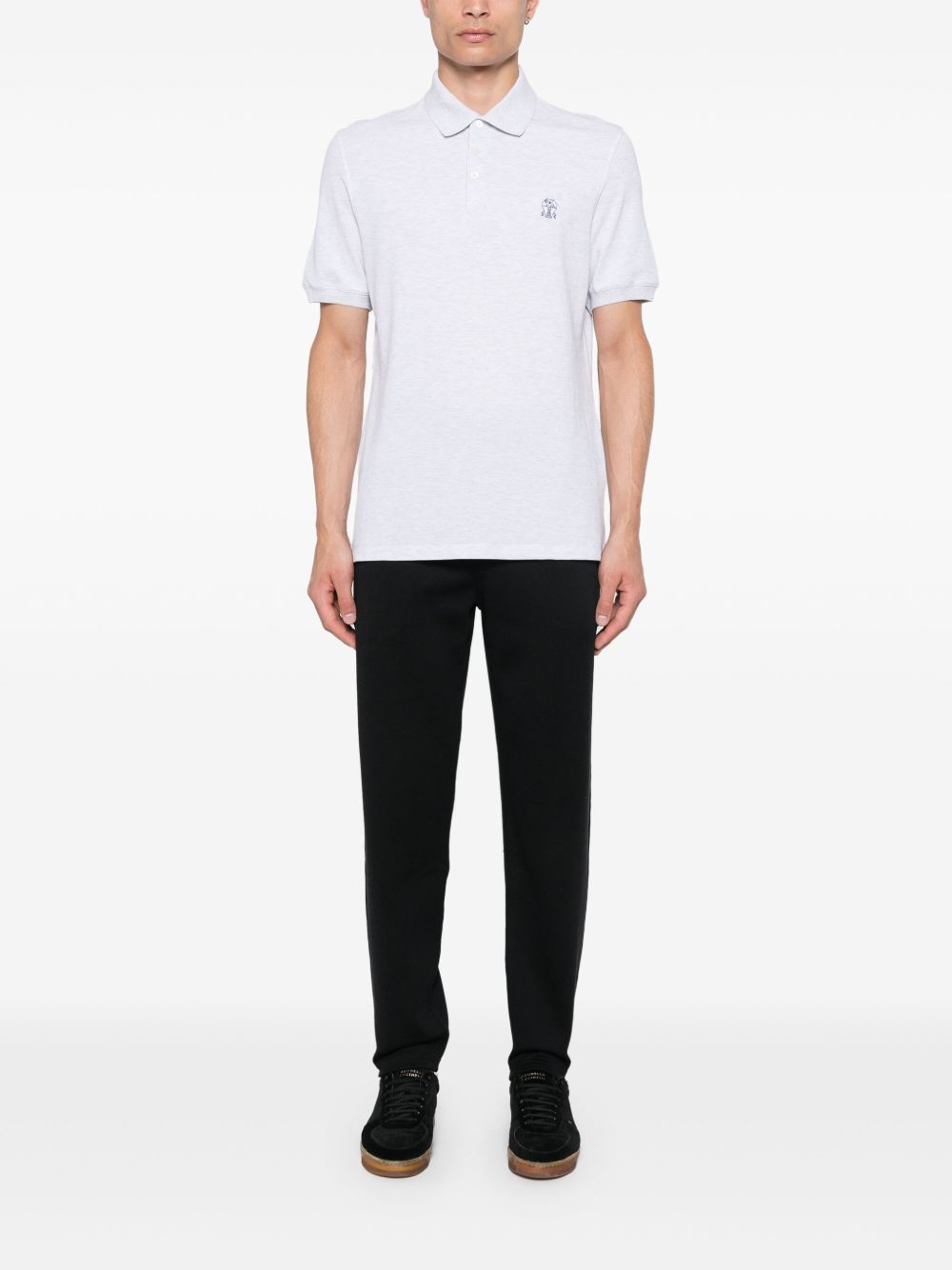 Brunello Cucinelli Trousers Nero Cotton