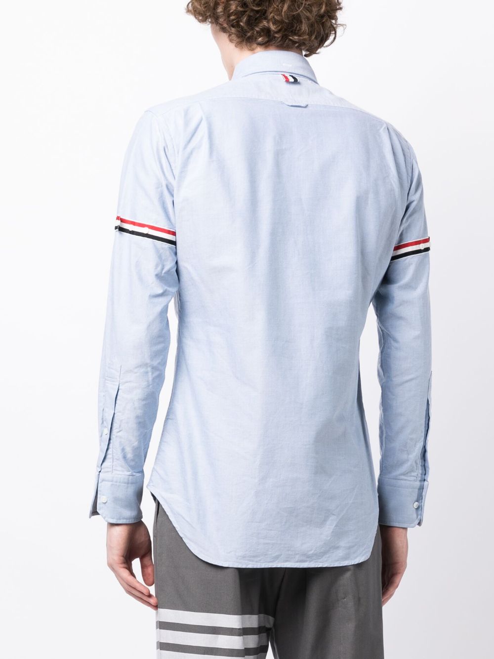 Thom Browne Shirts Clear Blue Cotton