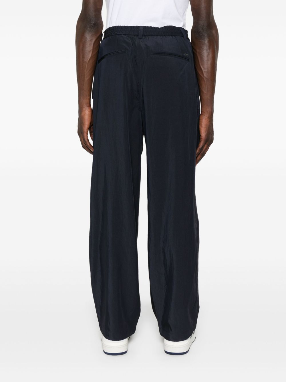Emporio Armani Exclusive Trousers Blu Outer: Viscose