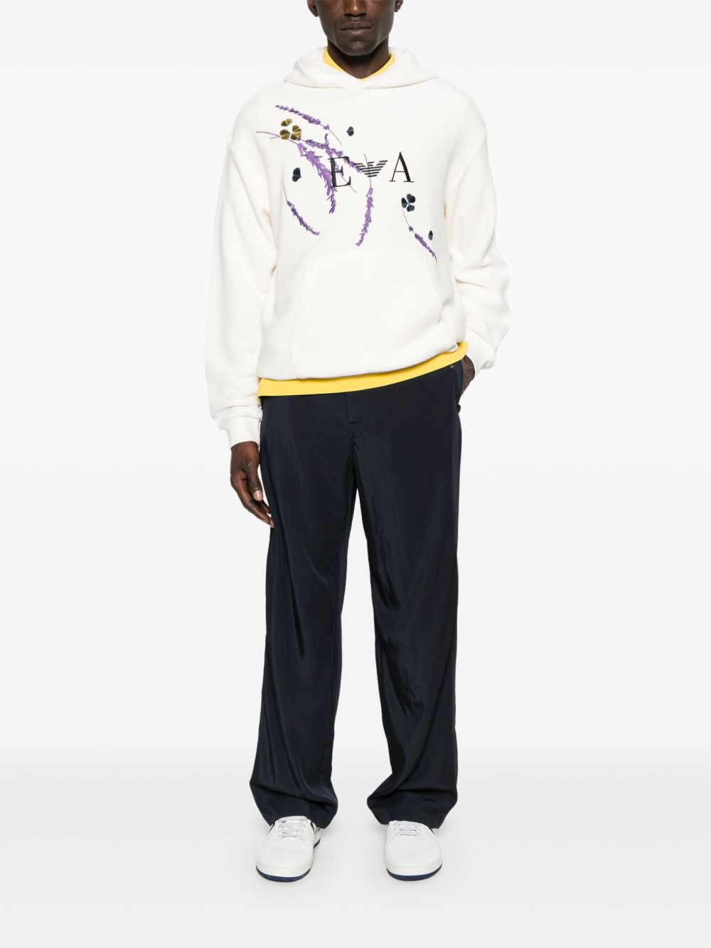 Emporio Armani Exclusive Trousers Blu Outer: Viscose