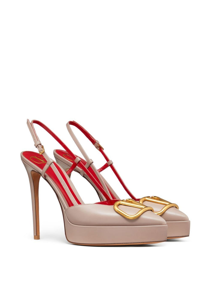 Valentino Garavani Sandals Powder Calf Leather