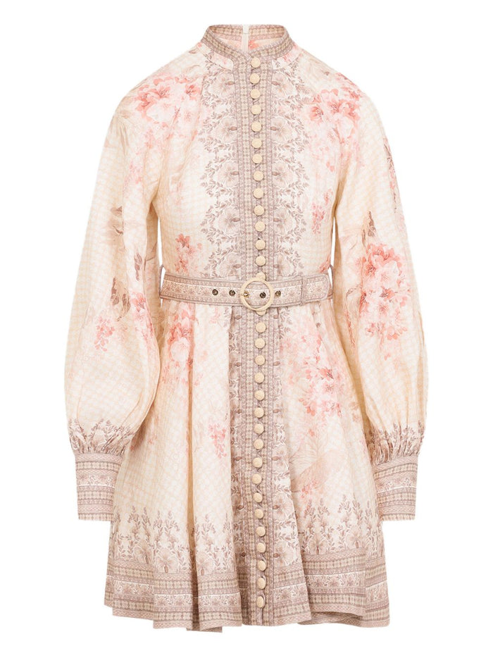 Zimmermann Dresses Powder Linen 100'%