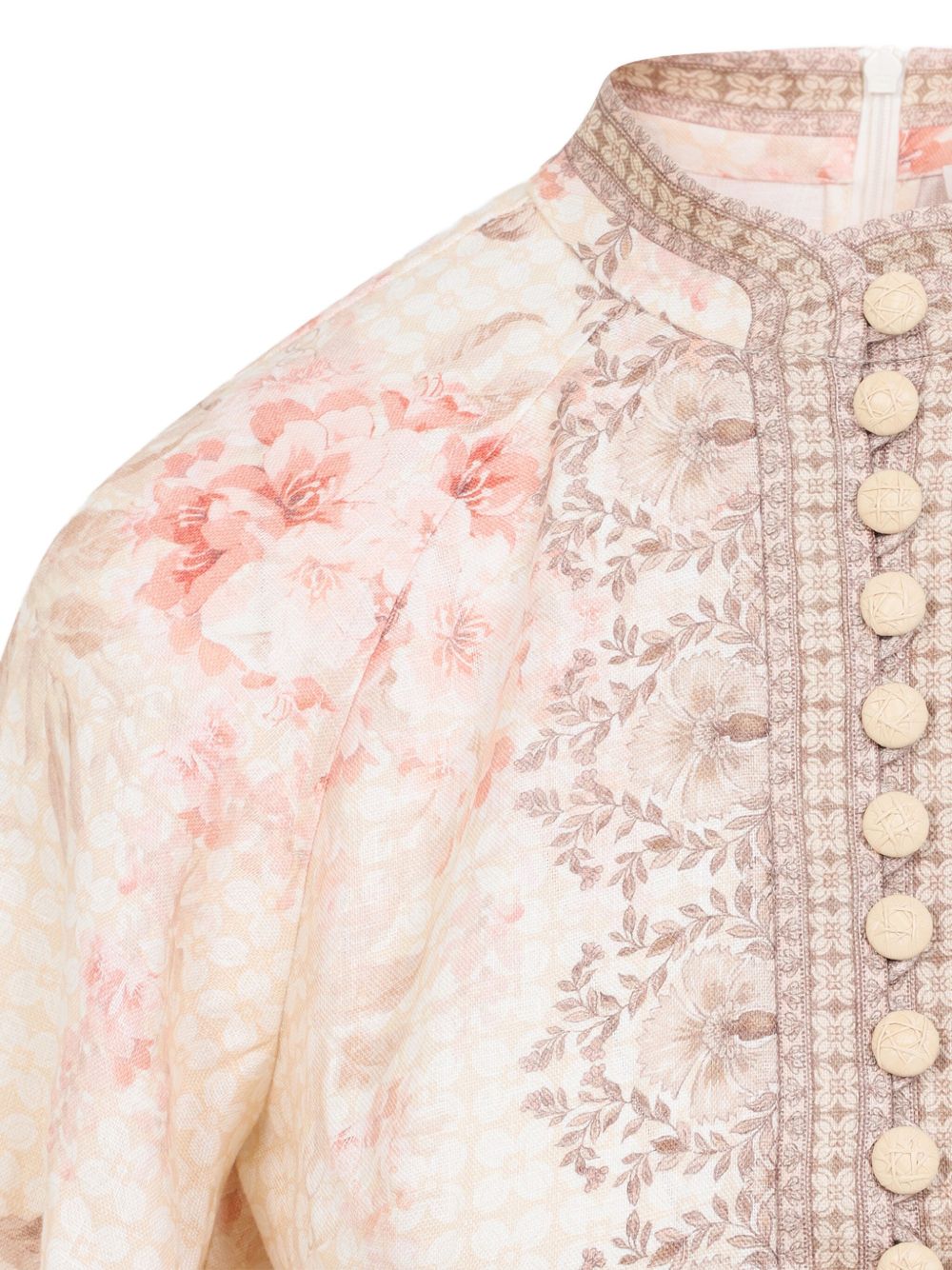 Zimmermann Dresses Powder Linen 100'%