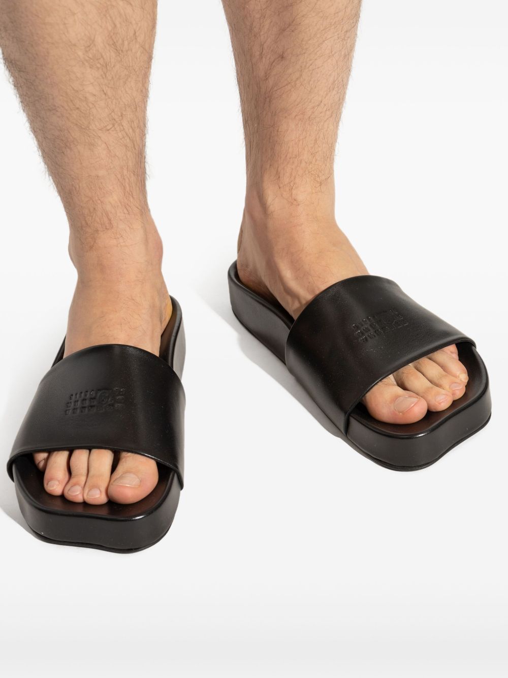 Mm6 Maison Margiela Sandals Black