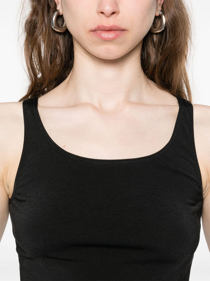 Wolford Top Black Cotton