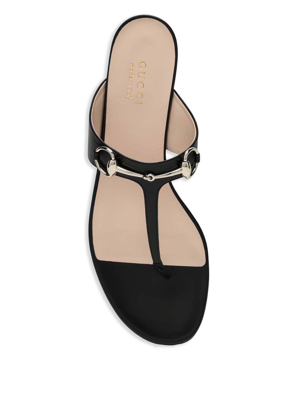 Gucci Sandals Black Leather 100 %