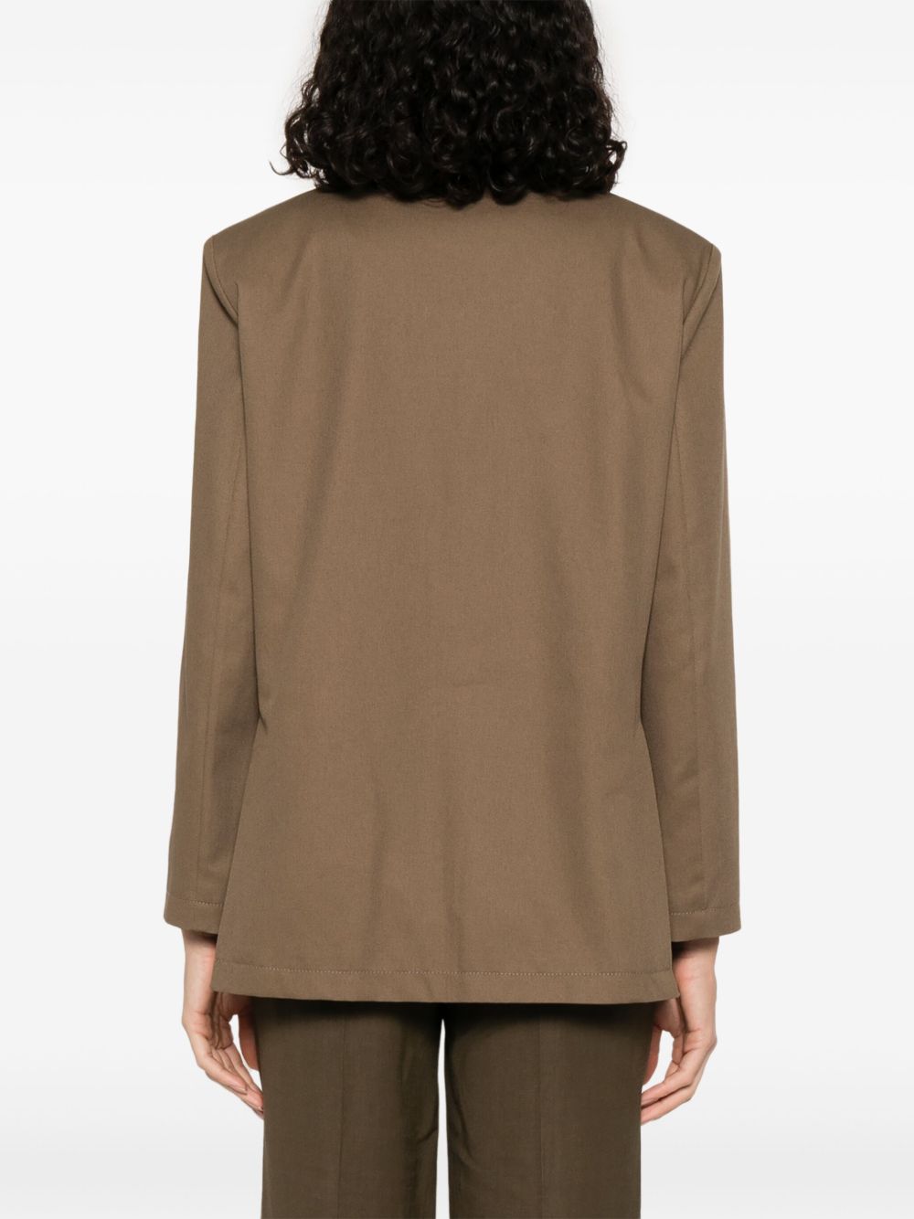 Emporio Armani Jackets Marrone Cotton