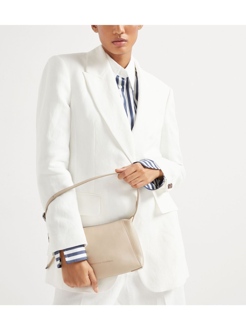 Brunello Cucinelli Bags Beige Calf Leather