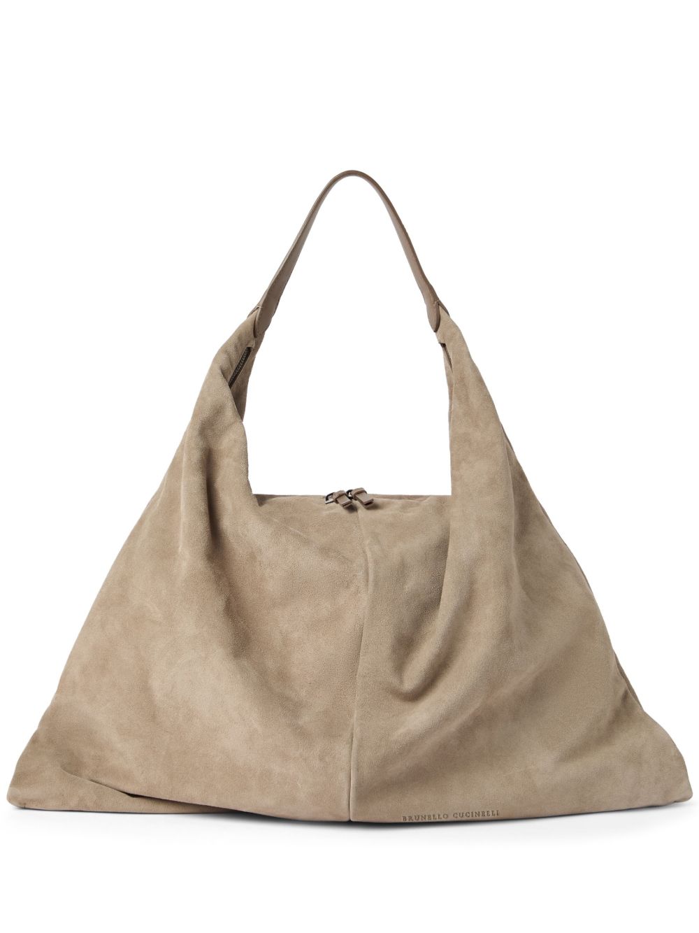 Brunello Cucinelli Bags Beige Calf Suede
