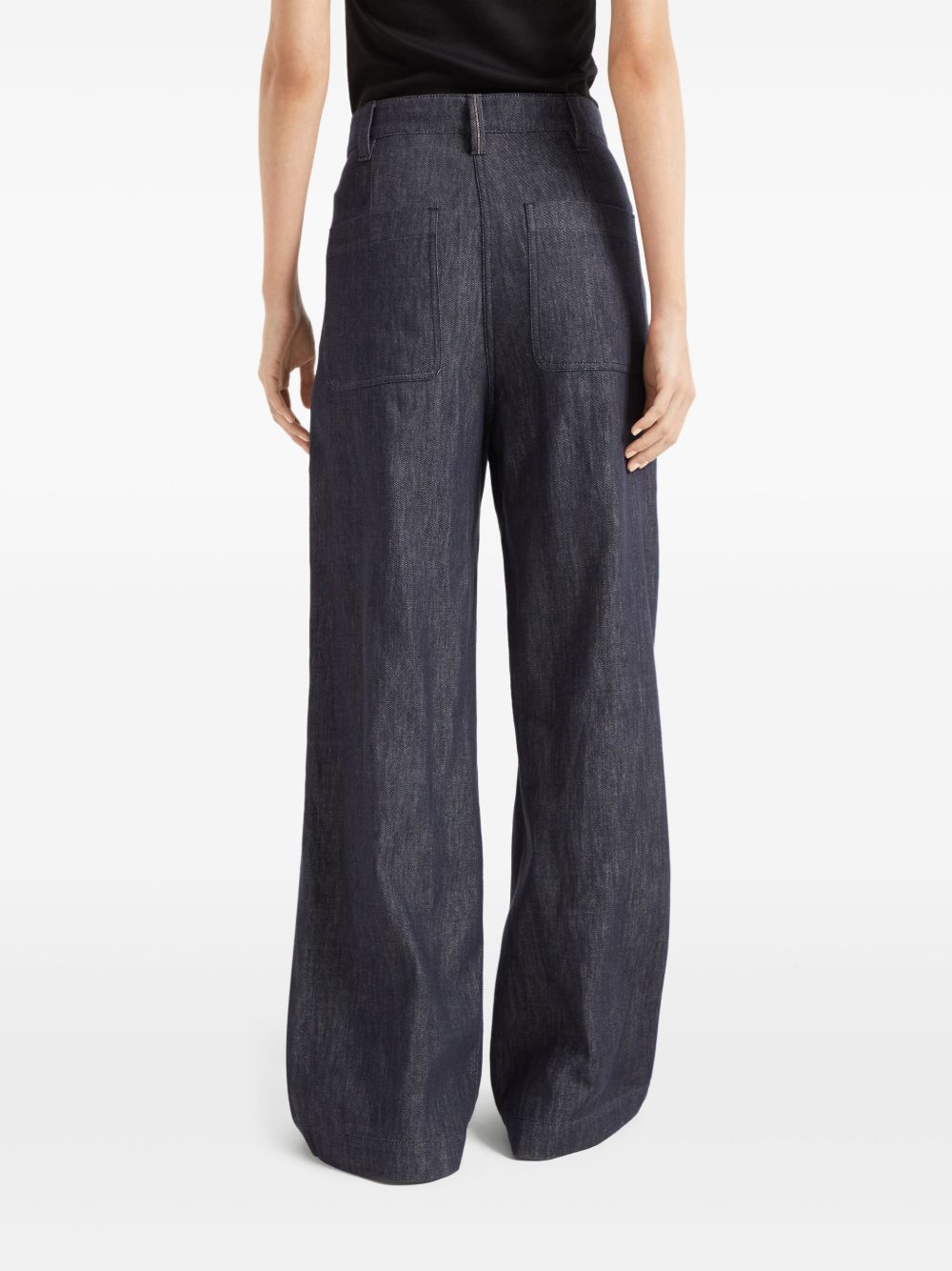 Brunello Cucinelli Trousers Blu Cotton