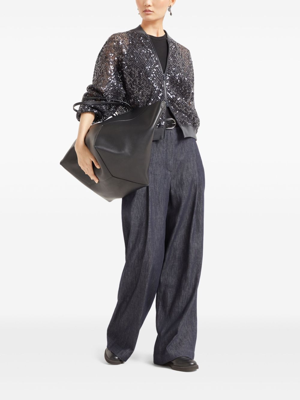 Brunello Cucinelli Trousers Blu Cotton