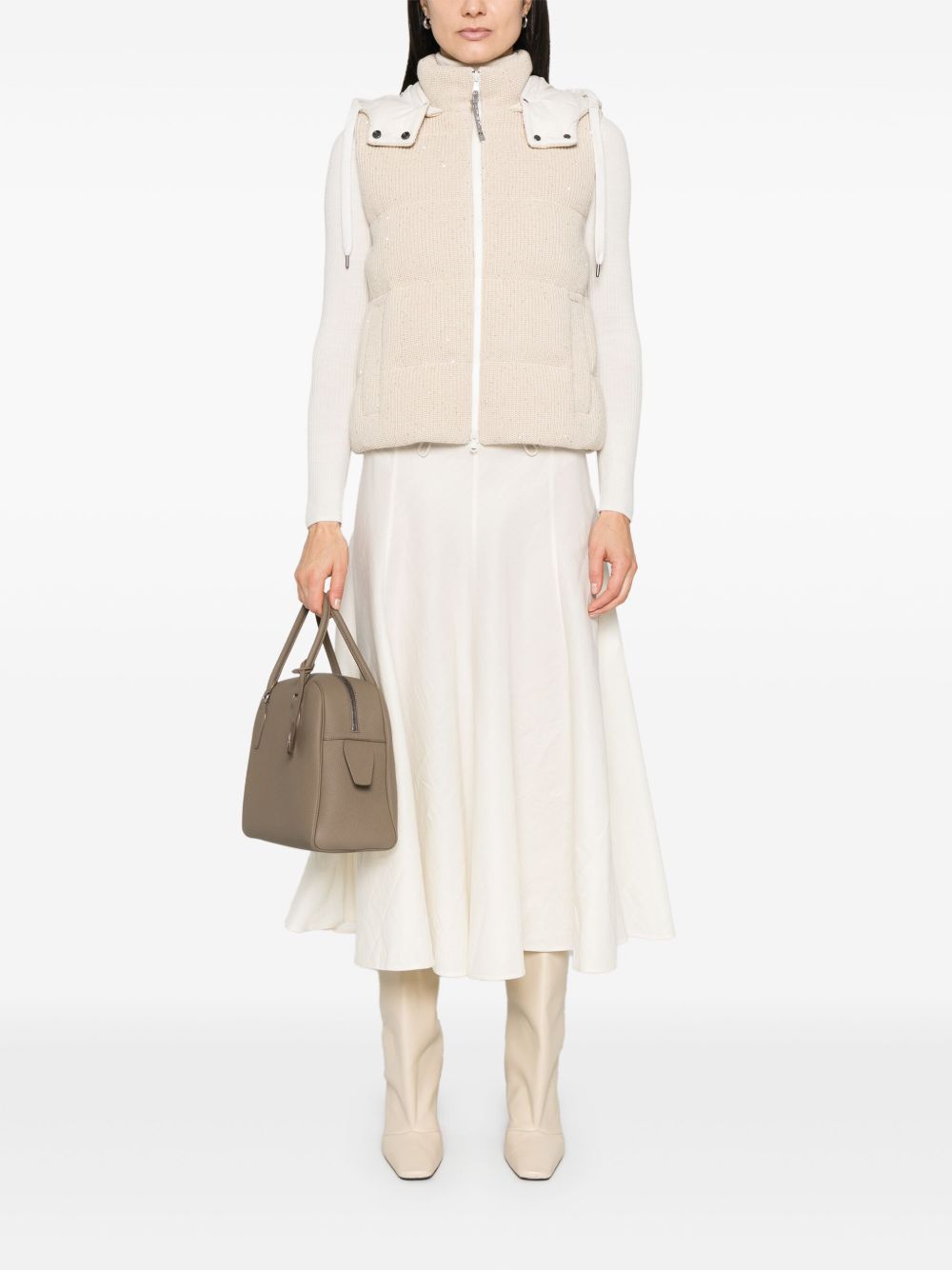 Brunello Cucinelli Jackets Beige Wool