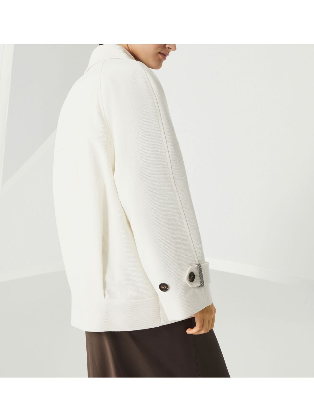 Brunello Cucinelli Jackets Panna Cotton Linen