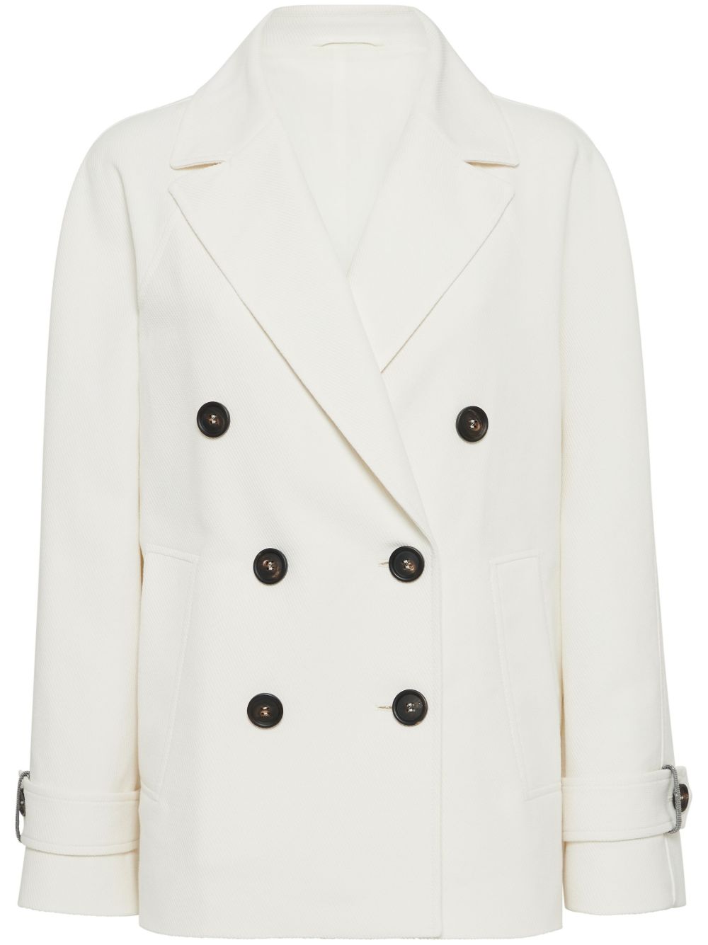 Brunello Cucinelli Jackets Panna Cotton Linen