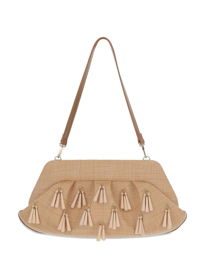 THEMOIRE Bags Beige Raffia100.0 %